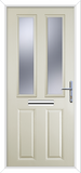 Maple Square Composite Front Door