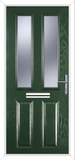 Maple Square Composite Front Door