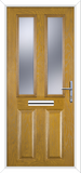 Maple Square Composite Front Door