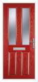 Maple Square Composite Front Door