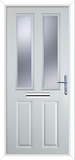 Maple Square Composite Front Door